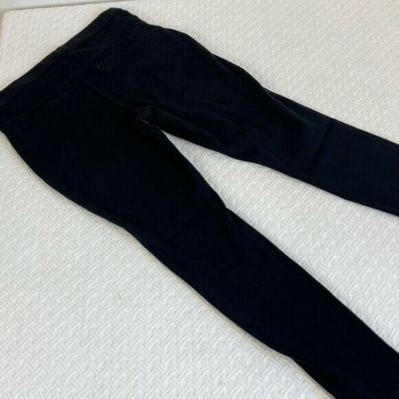 Vintage Hue Women’s Small Black Pull on Pants Jeans Trousers Stretch Jeggings - Picture 4 of 8